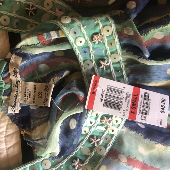 NWT American Rag Polka Dot Embellished Top - Picture 5 of 5